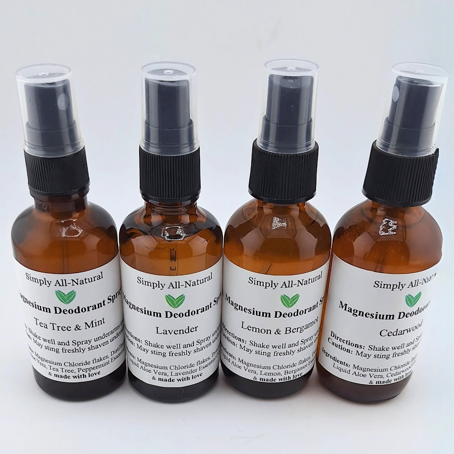 Magnesium Deodorant Sprays