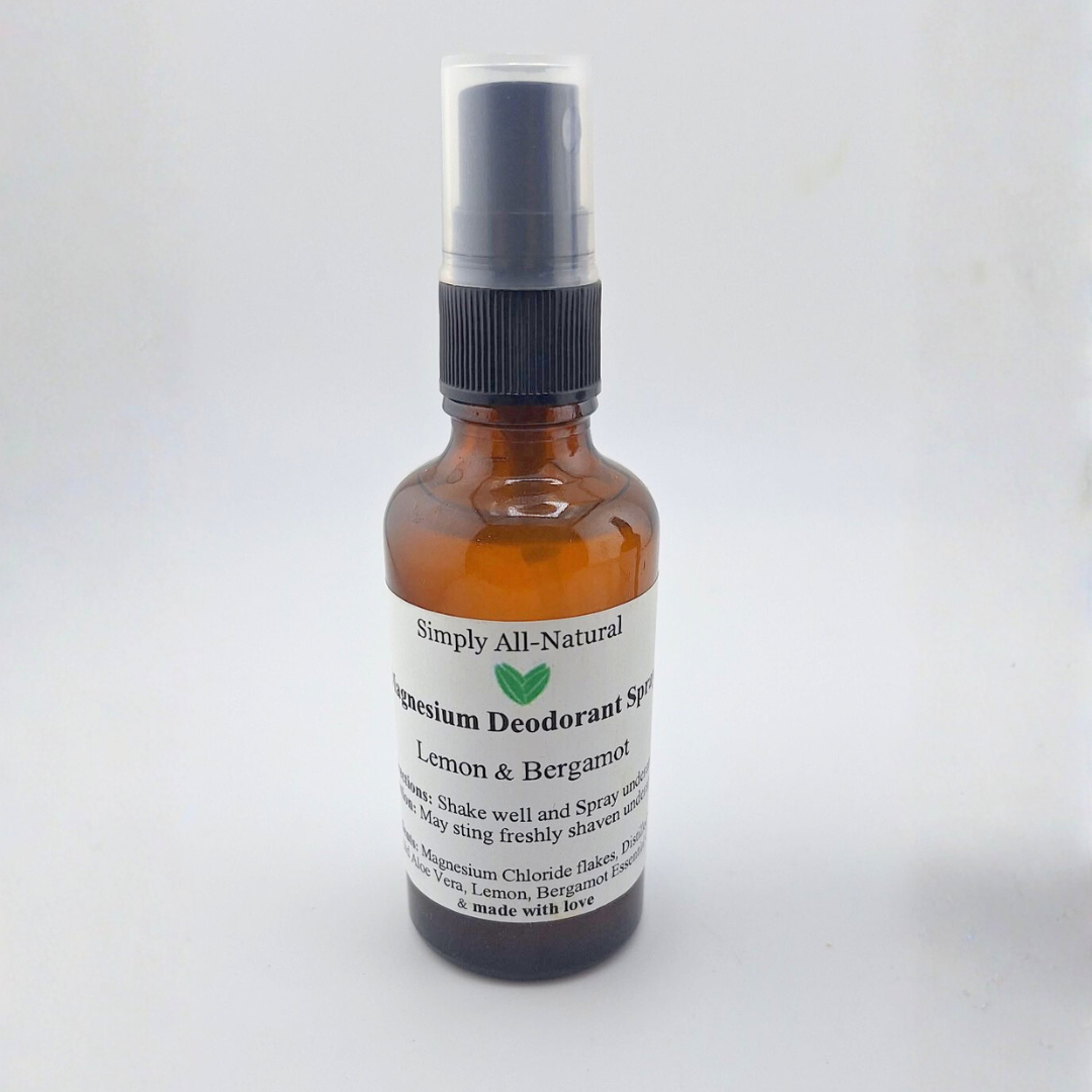 Magnesium Deodorant Sprays – Simply All-Natural